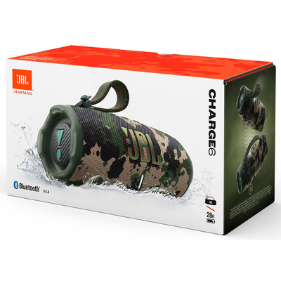 Φορητό Ηχείο Bluetooth JBL Charge 6 45Watt IP67 28h Playtime Squad