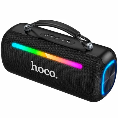 Φορητό Ηχείο Wireless Hoco. DS81 Big Dipper TWS v5.4 20W 3600mAh USB AUX και RGB Φωτισμό Μαύρο