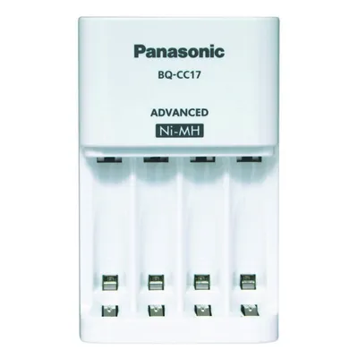 Φορτιστής Μπαταριών Panasonic Eneloop BQ-CC17 για AA/AAA με 4 ΑΑ Μπαταρίες 2000mAh