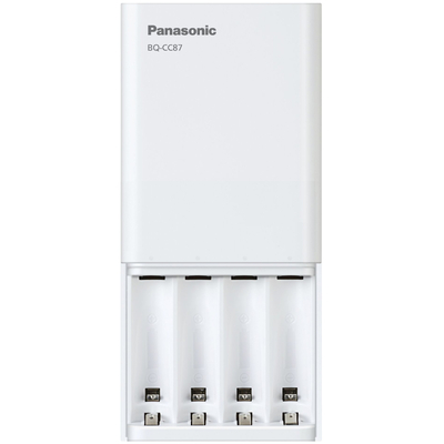 Φορτιστής Μπαταριών Panasonic Eneloop BQ-CC87 για AA/AAA 4 Θέσεων με Λειτουργία Powerbank