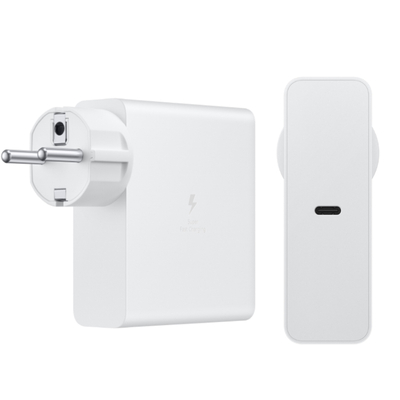 Φορτιστής Ταξιδίου Samsung Super Fast Charge EPTB410NWEGWW PD3.1 140W USB-C Λευκός Ιδανικός για Κινητά, Tablet, Laptop
