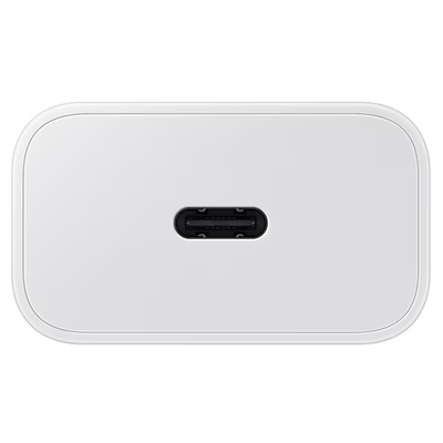 Φορτιστής Ταξιδίου Samsung Super Fast Charging EPT2510XWEGEU 25W USB-C Λευκός + Καλώδιο USB-C σε USB-C Λευκό