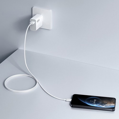 Φορτιστής Ταξιδίου Xiaomi Hyper Charge Combo 90W BHR07ZBEU με Καλώδιο USB-A σε USB-C