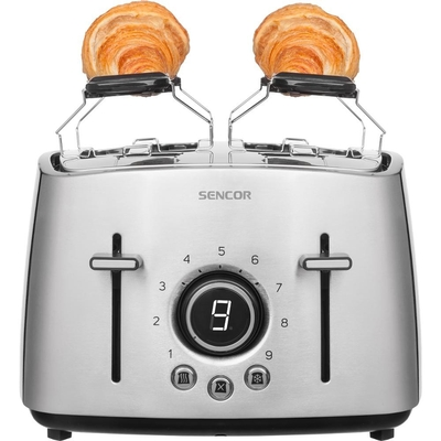 Φρυγανιέρα Sencor STS 5070SS 4 Θέσεων 1600W Stainless Steel Ασημί