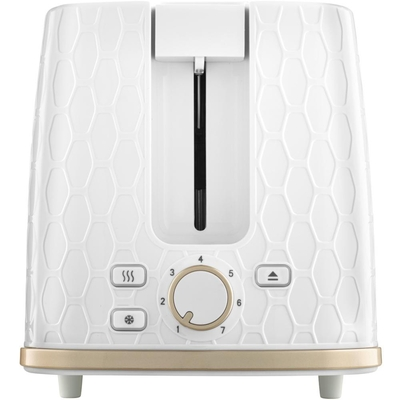 Φρυγανιέρα Sencor STS 7200WH 2 Θέσεων 930W 3D Pattern Design Λευκή