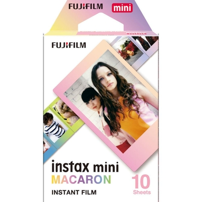 Fujifilm Color Instax Mini Instant Φιλμ (10 Exposures) Macaron (16547737) (FJM16547737)