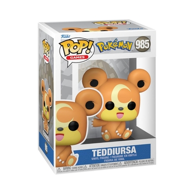 Funko Pop! Games: Pokemon - Teddiursa #985 (FNK09361)