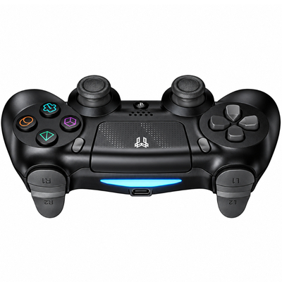 Gamepad Hoco GA34 800mAh BT v4.2 Dual Motor Δόνηση Θύρα AUX Συμβατό με PS4 PS5 Μαύρο