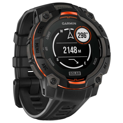Garmin Instinct 3 45mm Solar Tactical Edition GPS 10 ATM Black