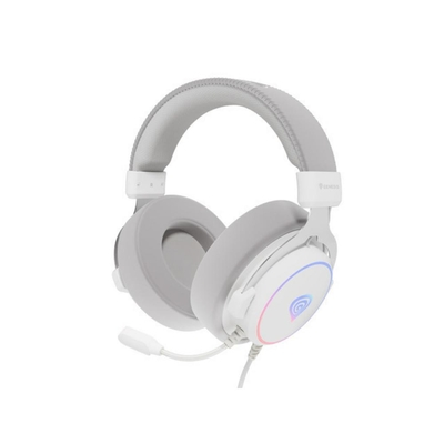 Genesis Gaming Headset Neon 764 with Microphone RGB Illumination White, USB (NSG-2170) (GNSNSG-2170)