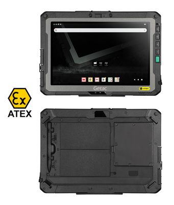 GETAC tablet ZX10-EX, 10.1", 4/64GB, 4G, 9980mAh, IP66/MIL-STD-810H/ATEX/IECEx, Android 13, μαύρο