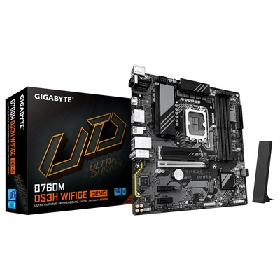 Gigabyte B760M DS3H GEN5 Motherboard Micro ATX με Intel 1700 Socket (B760M DS3H GEN5) (GIGB760MDS3HGEN5)