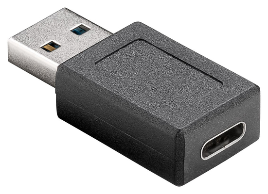 GOOBAY αντάπτορας USB σε USB-C θηλυκό 45400, 5Gbps, μαύρος
