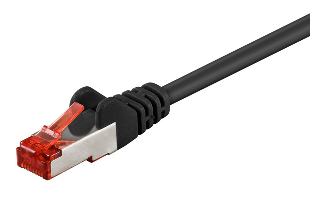 GOOBAY καλώδιο δικτύου 68700, CAT 6 S/FTP, copper, 250MHz, 5m, μαύρο