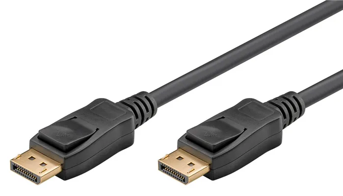 GOOBAY καλώδιο DisplayPort 61696, 8K/60Hz, 32.4 Gbit/s, 1m, μαύρο
