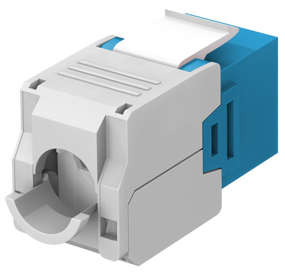 GOOBAY Keystone module RJ45 CAT 6A 90688, UTP, μπλε