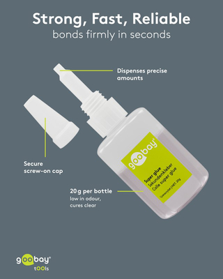GOOBAY κόλλα Super Glue 77012, 20g