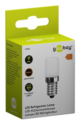 GOOBAY LED λάμπα bulb ψυγείου 77426, E14, 3.5W, 3000K, 350lm
