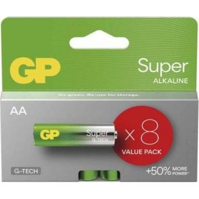 GP Super Alkaline G-TECH Alkaline Battery LR6 / AA (GPB21384)