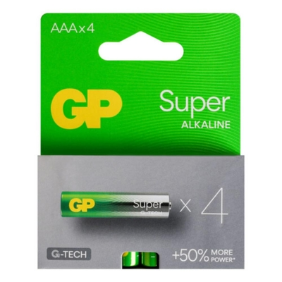 GP Super Alkaline G-TECH LR03 / AAA alkaline battery (GPB20333)