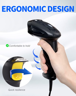 GTCODESTAR barcode scanner X-760H, 1D & 2D, ενσύρματο, μαύρο
