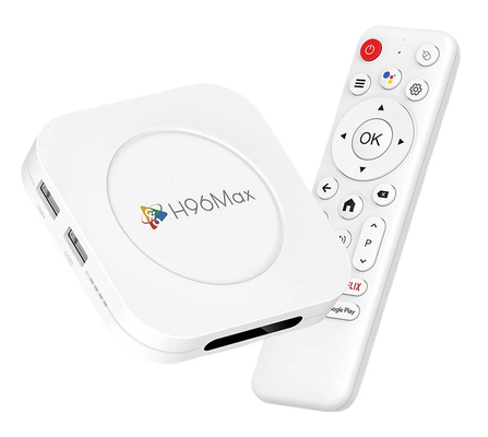 H96 MAX TV Box M1 Plus, 8K, 4/32GB, WiFi 6, Bluetooth, Android 14