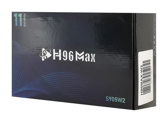 H96 MAX TV Box W2, 4K, S905W2, 4/32GB, WiFi 6, Bluetooth, Android 11
