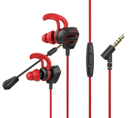 Hands Free Hoco M45 Promenade Earphones Stereo 3.5mm Μαύρα με Μικρόφωνο και Πλήκτρο Λειτουργίας 1.2m