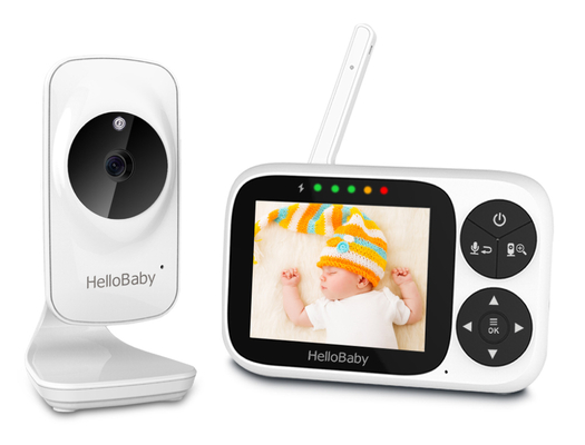 HELLOBABY ενδοεπικοινωνία μωρού HB2033 με κάμερα & οθόνη 3.2", 720p