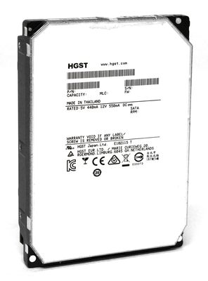 HGST σκληρός δίσκος Ultrastar He8 3.5", 6TB, 7200RPM, 128MB, 6Gb/s, Factory Recertified