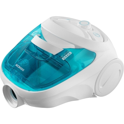 Ηλεκτρική Σκούπα Sencor SVC 1015TQ 3AAA 800W Χωρίς Σακούλα White/Blue
