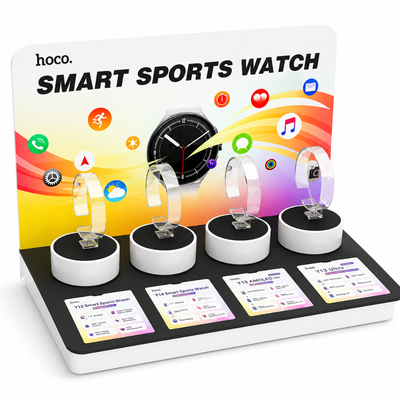 Hoco HN21 Smart Watch Display Stand για Y12 Y14 Y15 και Y12 Ultra με Ταμπελάκια Πληροφοριών