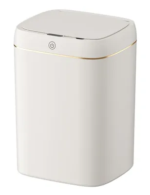 HOME USE κάδος απορριμμάτων HUH-0251 με φωτοκύτταρο, 9lt, λευκός