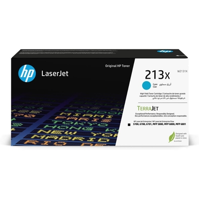 HP 213X Toner Laser Cyan (W2131X) (HPW2131X)