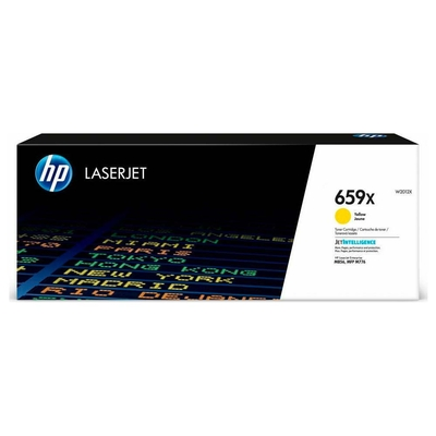 HP 659X Original LaserJet Toner Cartridge Yellow HC (W2012X) (HPW2012X)