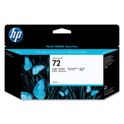 HP Μελάνι Inkjet No.72 HC Photo Black 130ml (C9370A) (HPC9370A)