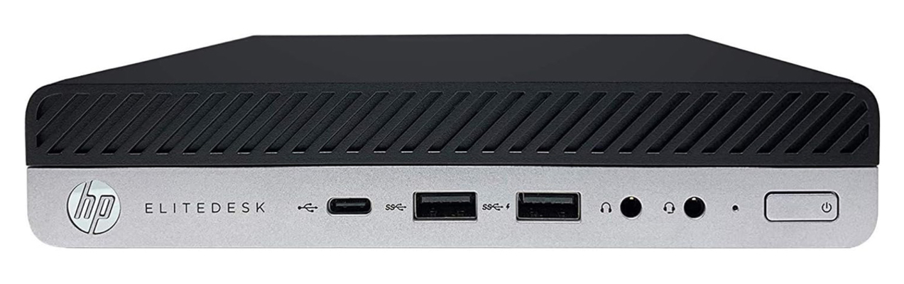 HP PC EliteDesk 800 G3 Micro, Refurbished Grade A Repainted, i5-6500, 8/256GB SSD, FreeDOS