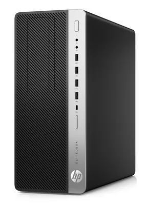HP PC EliteDesk 800 G4 WKS TWR, Refurbished Grade A Repainted, i5-8600T, 8/256GB SSD, DVD, FreeDOS