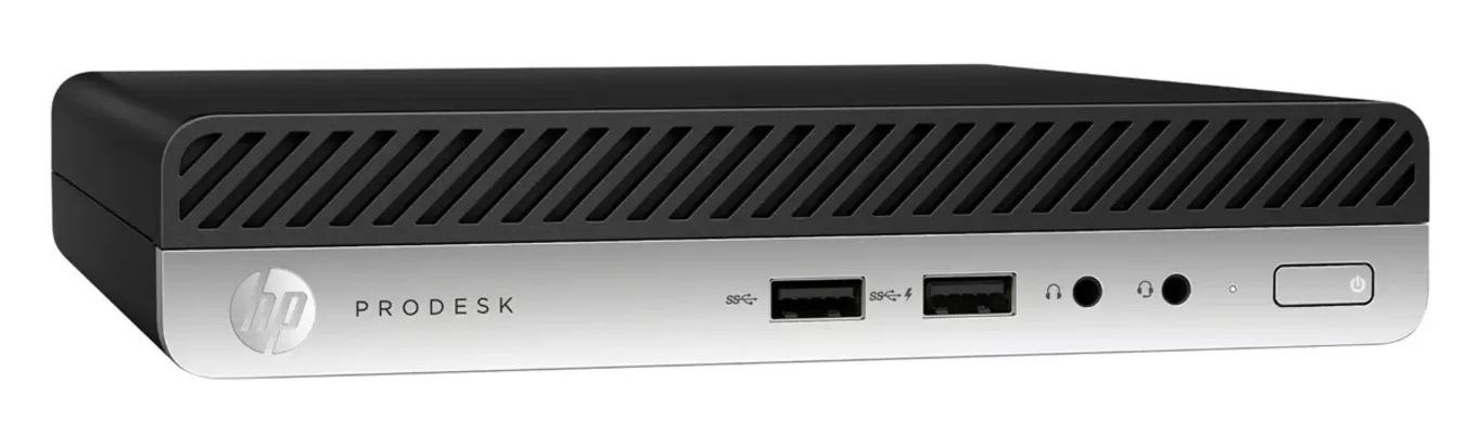 HP PC ProDesk 400 G3 Micro, Refurbished Grade A Repainted, i5-6500T, 8/128GB SSD, FreeDOS