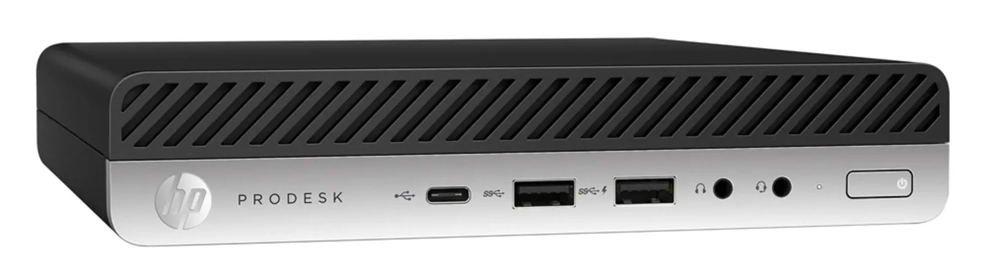 HP PC ProDesk 600 G4 Micro, Refurbished Grade A Repainted, i3-9100T, 8/256GB M.2, FreeDOS