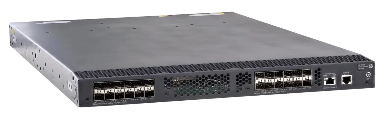HPE used Switch 5920, 24XG 24 Ports 10GBe,2x PSU, Fans