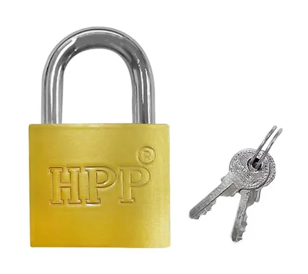 HPP λουκέτο πέταλο με κλειδί CTL-0039, 20mm, μεταλλικό