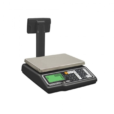 Ics dibal g-310, ζυγός pos, (λιανικής πώλησης) με ιστό 30kg/10gr