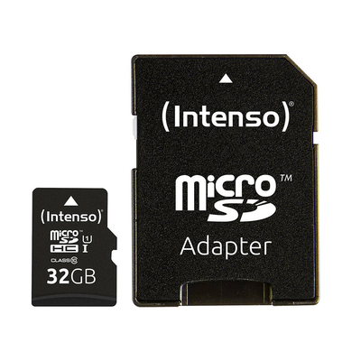 Intenso microSDHC Card 32GB Premium Class 10 U1 (3423480) (NSO3423480)