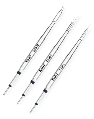 KAISI σετ soldering tip C210, τύπου I/IS/K, 3τμχ