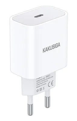 KAKUSIGA φορτιστής τοίχου KSC-1230, USB-C, 2.4A, λευκός