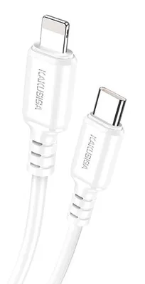 KAKUSIGA καλώδιο Lightning σε USB-C KSC-982, 20W, 480Mbps, 1m, λευκό