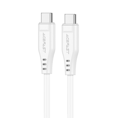 Καλώδιο Acefast C3-03 USB-C σε USB-C 3A 60W Λευκό 1.2m