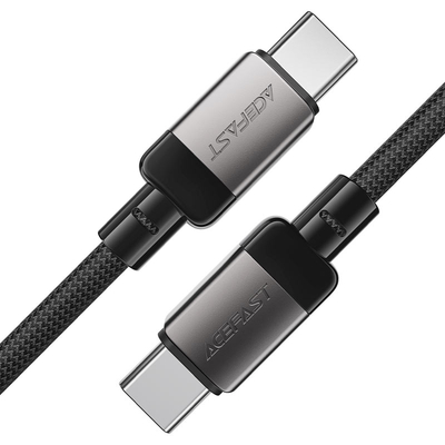 Καλώδιο Acefast C9-03  Μεταλλικό USB-C σε USB-C 60W 20V/3A Braided Μαύρο 1.2m