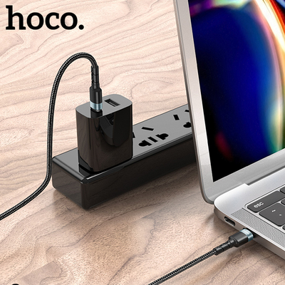 Καλώδιο Hoco. SU99 Pro USB-C σε Lightning Fast Charging PD27W Braided Μαύρο 2m